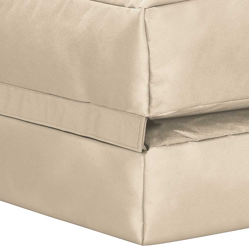 Sitzsack Sessel Welinda in modernem Design - Beige