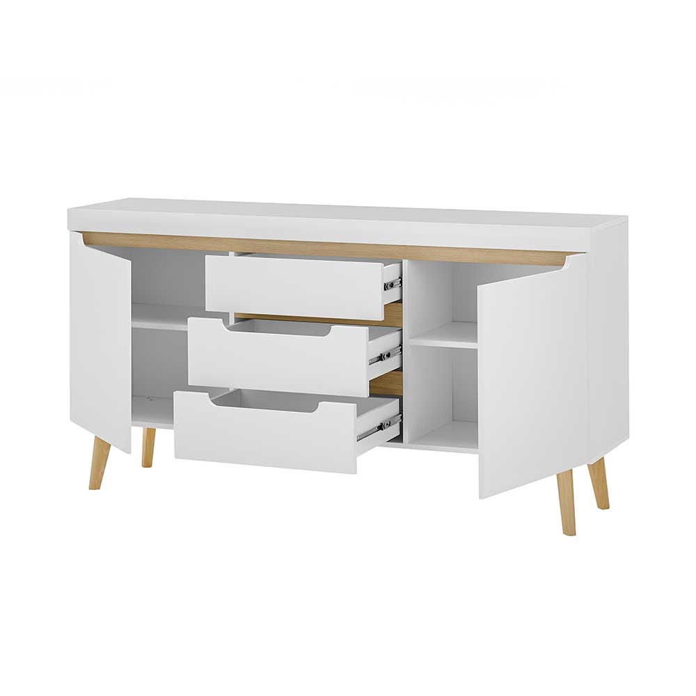 Sideboard Jasturian im Skandi Design 160 cm breit