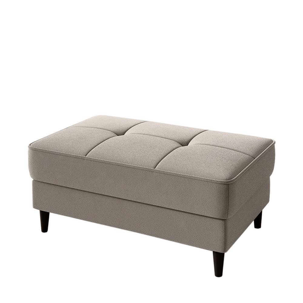 Hocker Capio mit Truhe aus Strukturstoff