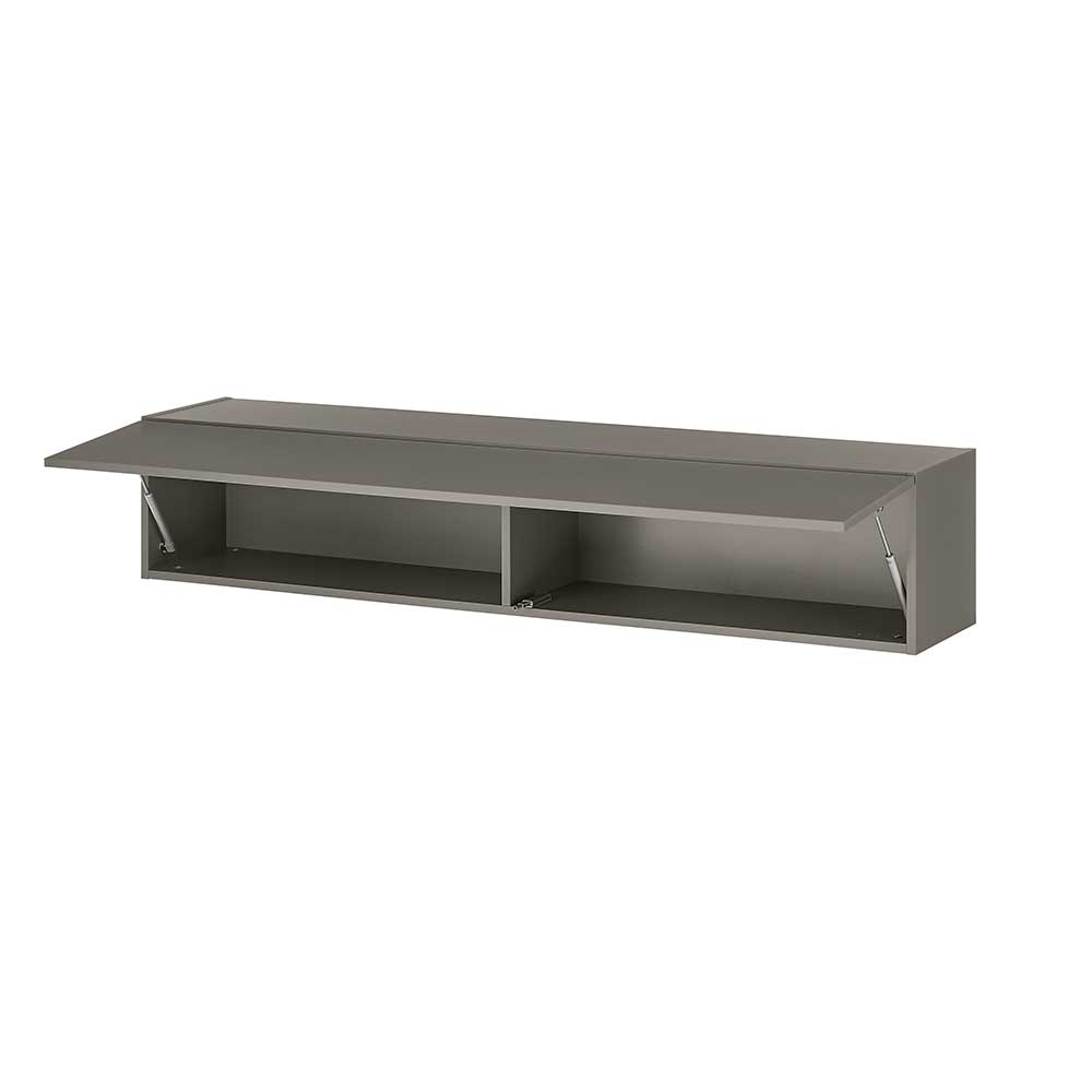 Wandschrank Hanniba 152 cm breit in Anthrazit