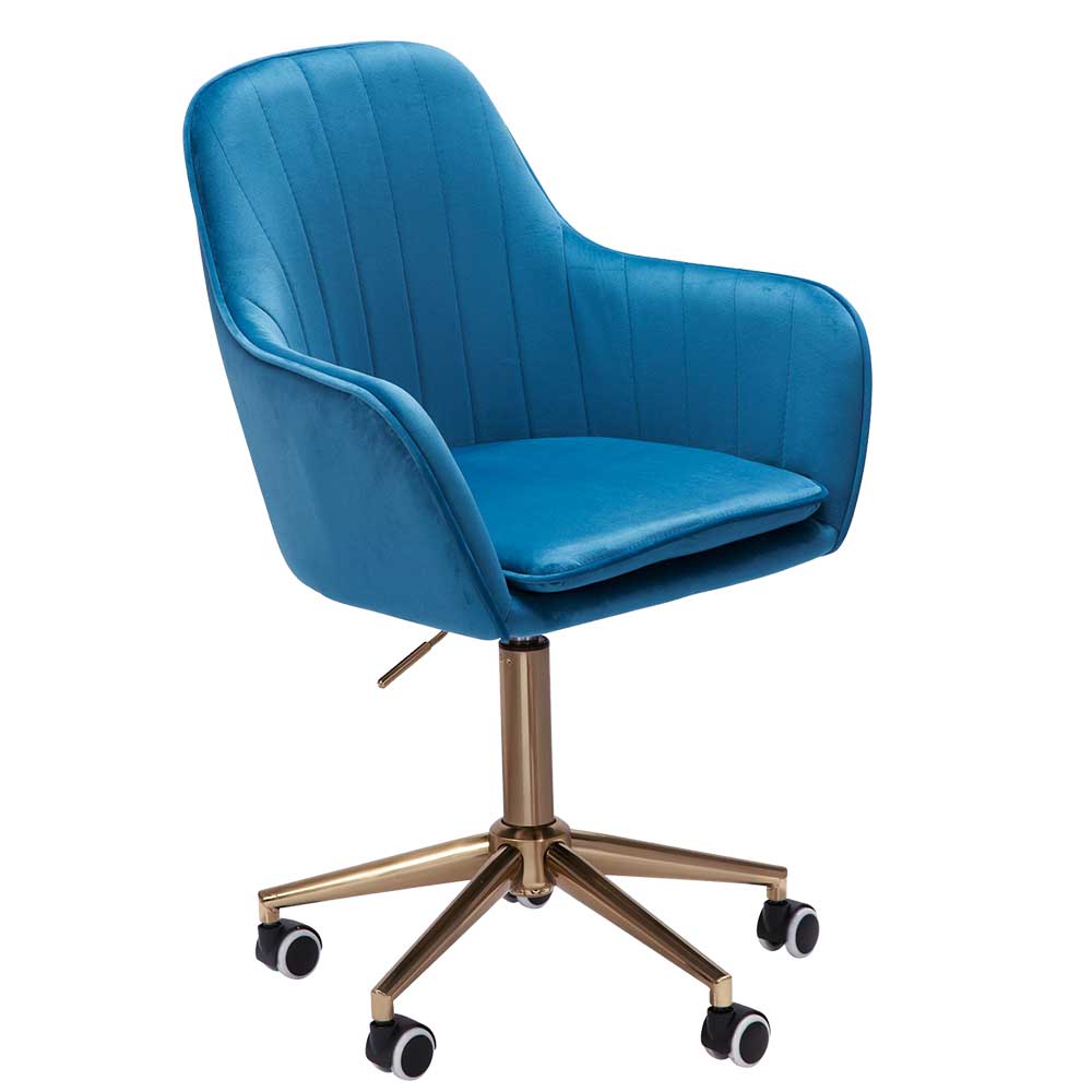 Drehstuhl in Blau online kaufen auf