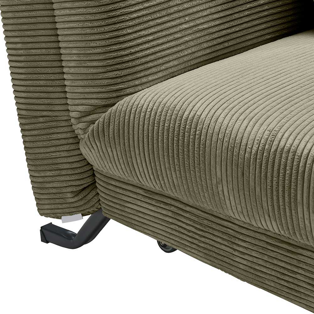 Schlafsofa Ascolano mit Faltmechanik in modernem Design