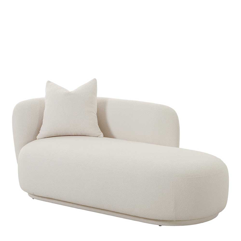 Sofa Tangona in Cremeweiß im Skandi Design