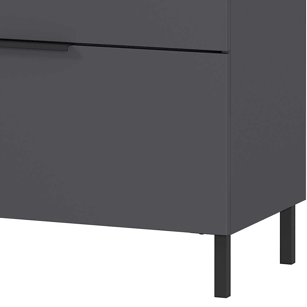 Esszimmersideboard Riab mit Soft Close in Dunkelgrau