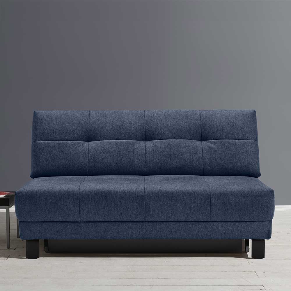 Bettsofa Litai mit Schlaffunktion in Blau