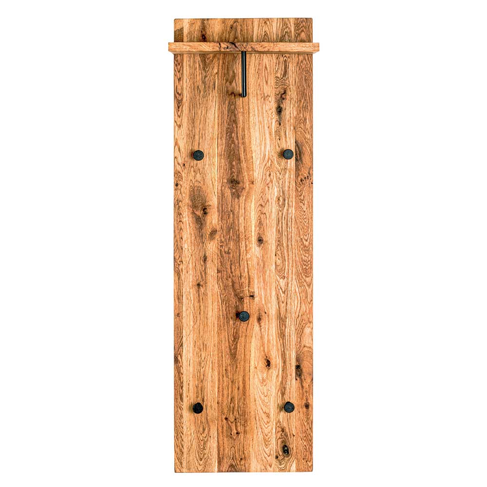 Hutablage aus Pappelholz zur Wandmontage, 78 x 31 cm