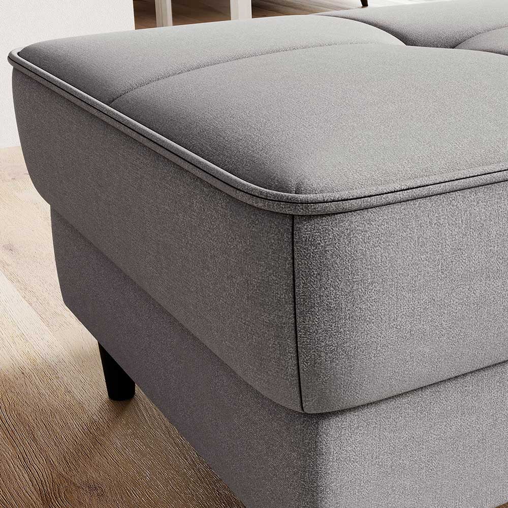 Couchhocker Serinina in rechteckiger Form und modernem Design