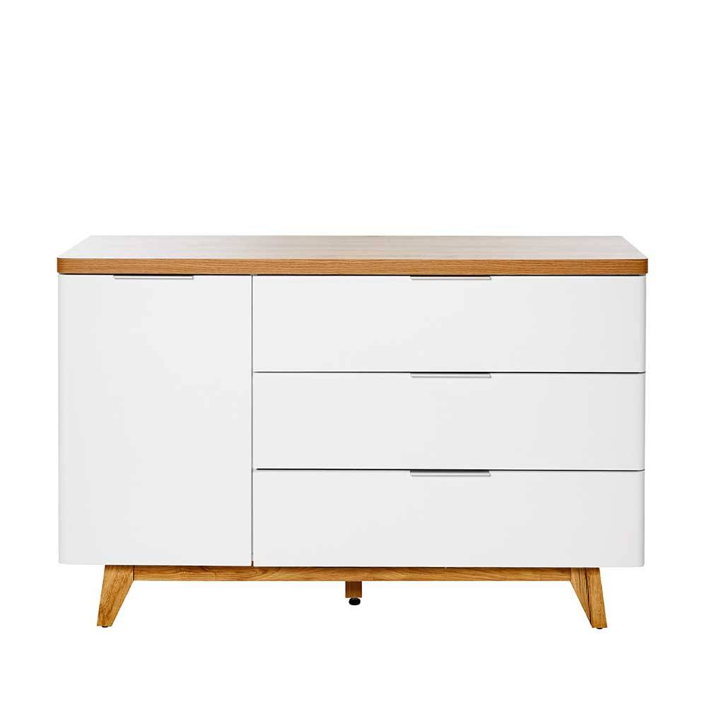 Sideboard Skandi Hajelua mit drei Schubladen und einer Tür