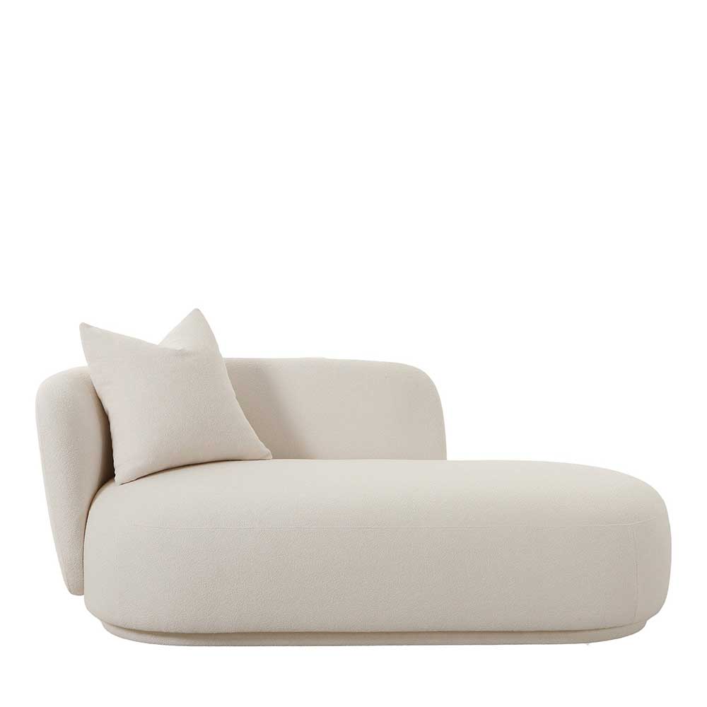 Sofa Tangona in Cremeweiß im Skandi Design