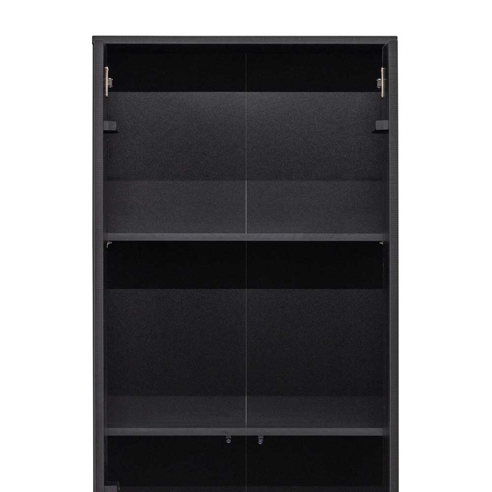 Wohnzimmerschrank Sestran im Skandi Design 210 cm hoch