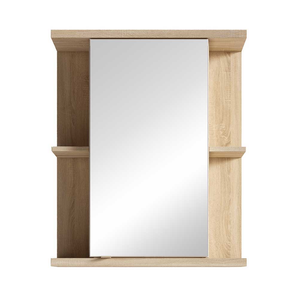 Badezimmer Spiegelschrank in Evinele cm 60 breit Sonoma-Eiche