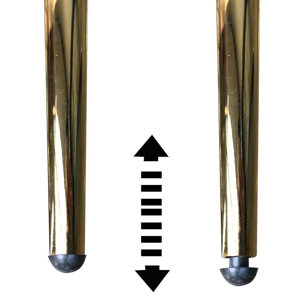 Esszimmerstuhl Set Murdian mit Rautensteppung aus Samt (2er Set)