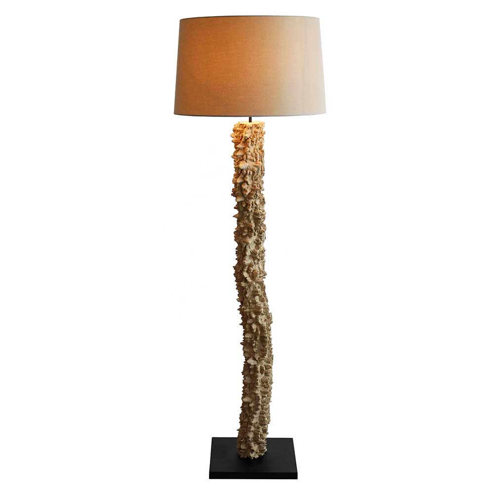 Stehlampe mit Treibholz hoch cm modernem 150 Natalina Design in