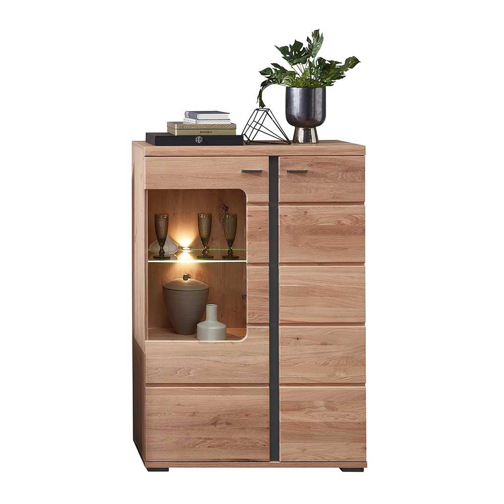 Esszimmer Highboard Cacervo mit LED Beleuchtung in modernem Design