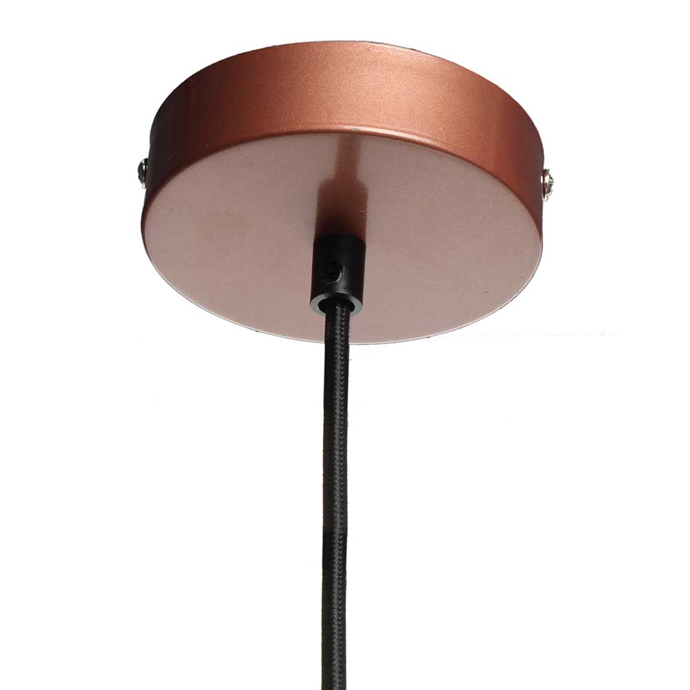 Glas Deckenlampe Macereta in Rosa modern