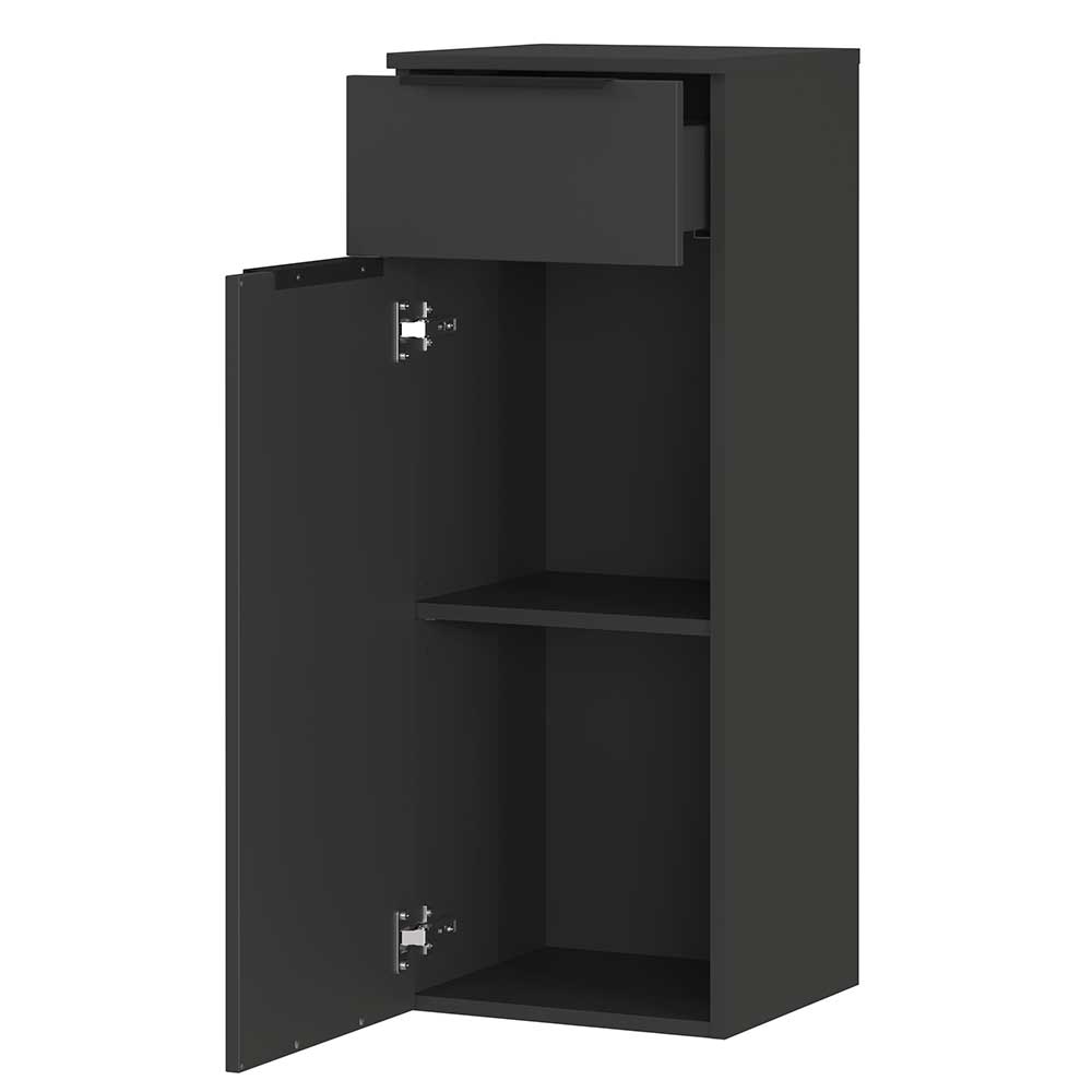 Badezimmerwandschrank Classicana in Dunkelgrau 36 cm breit