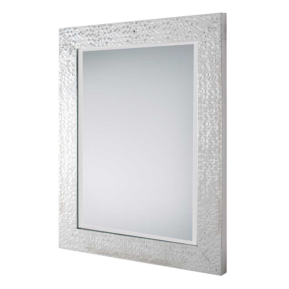 DIAMOND  Quadratischer Spiegel Spiegel aus Edelstahl mit Rahmen zur  Wandmontage By RIFLESSI