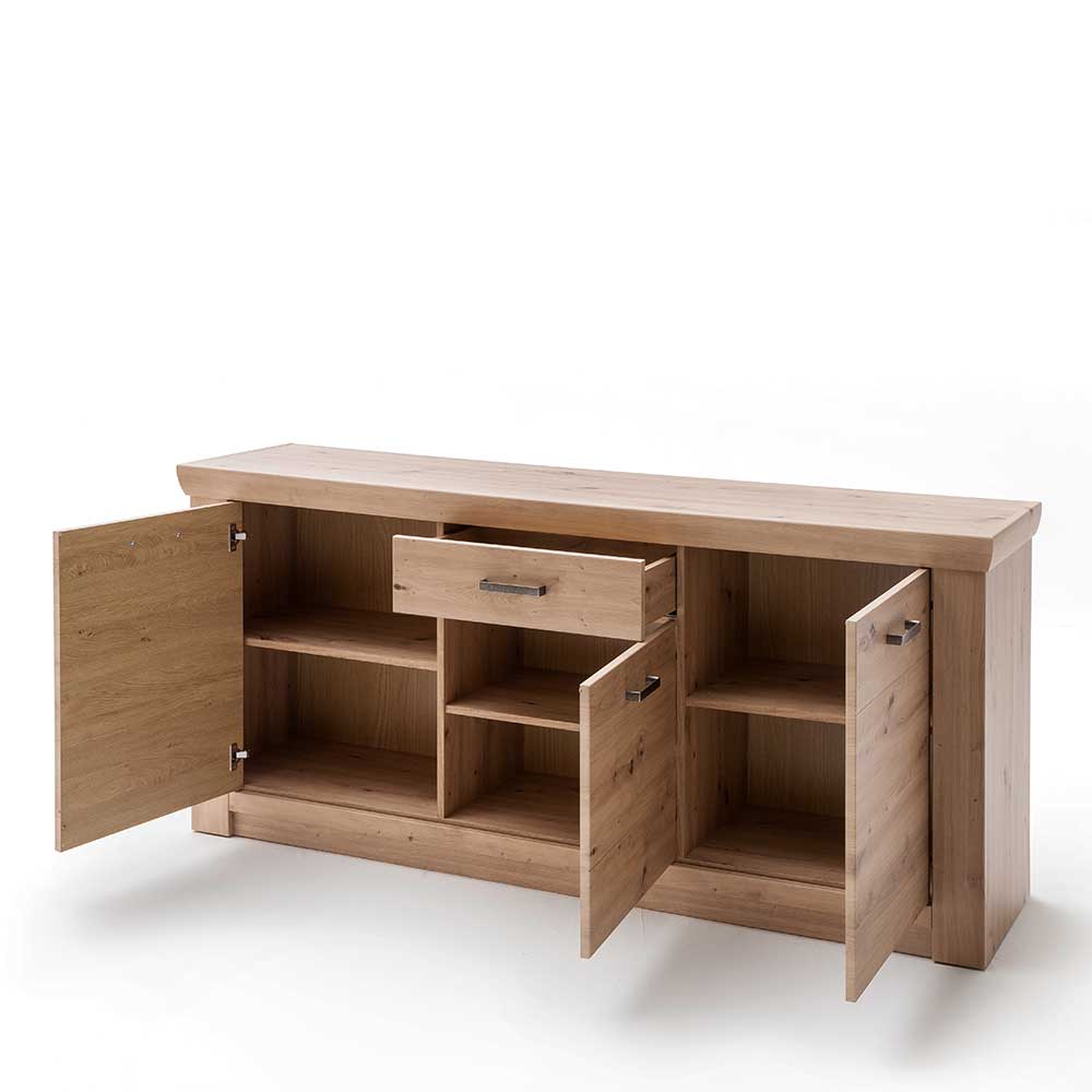 Sideboard Tridovina in Eichefarben 3-türig