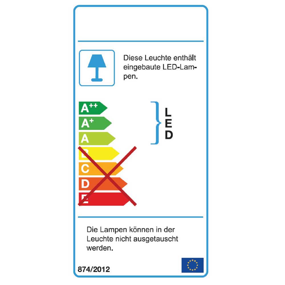 Badezimmermöbelset Amor mit LED Beleuchtung 60 cm breit (zweiteilig)