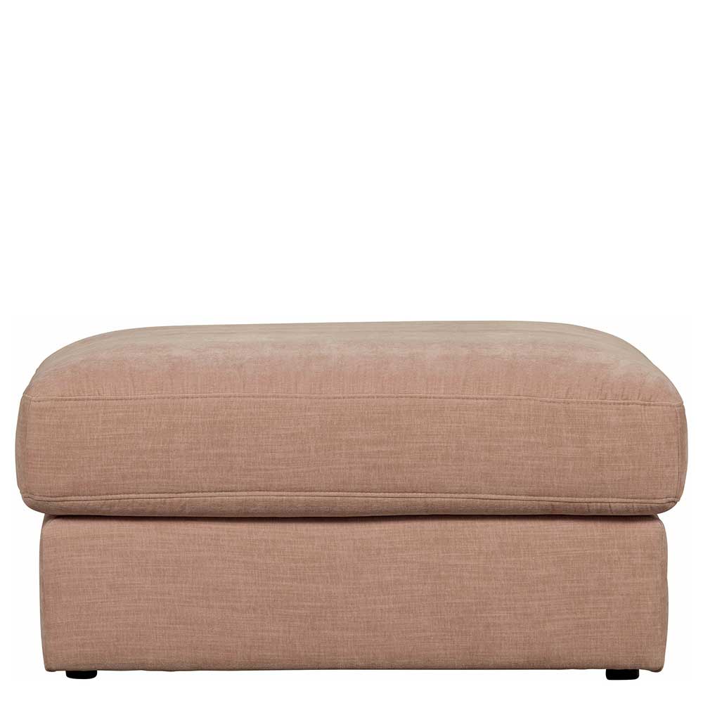 Rosa Couchhocker Oktamian für Modulsofa 44 cm Sitzhöhe