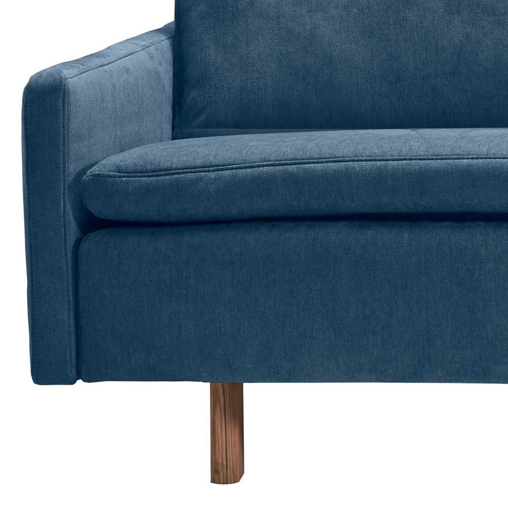 Made in Germany Klappsofa Kobi in Blau und Eichefarben