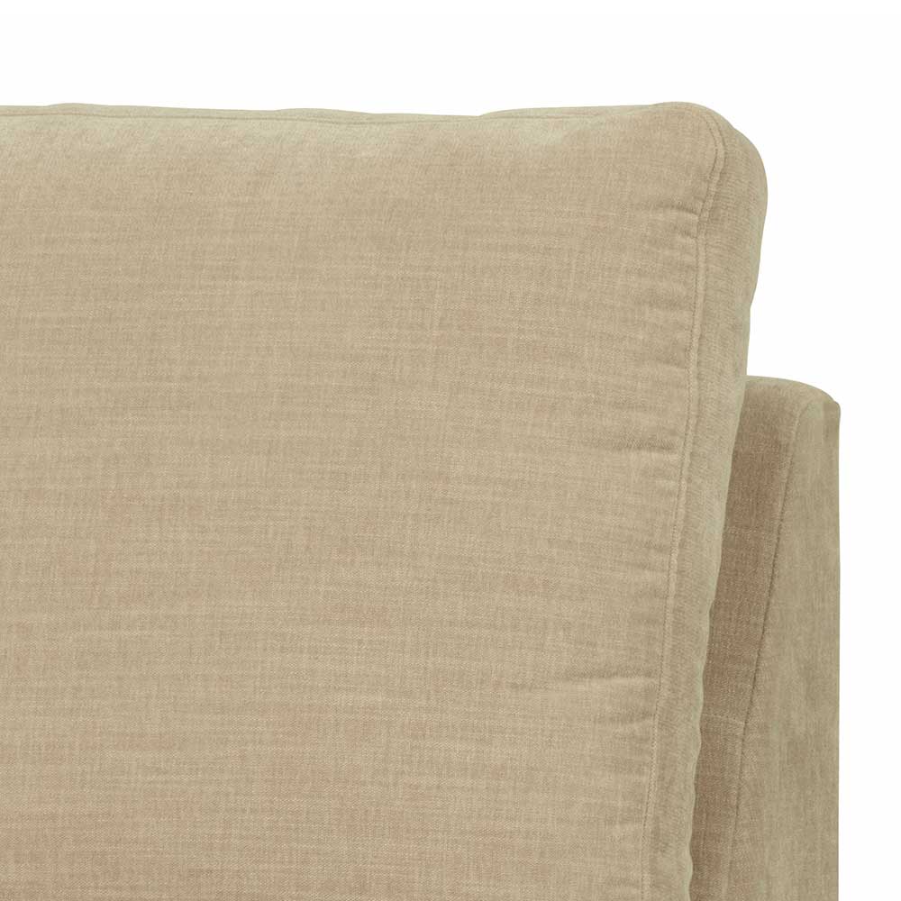 Einsitzer Couch Pilamonia in Beige Modulsofa Element