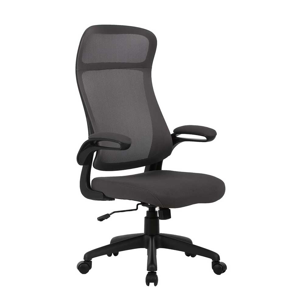 Ergonomischer Bürostuhl Martinique in Grau mit höhenverstellbarem Sitz