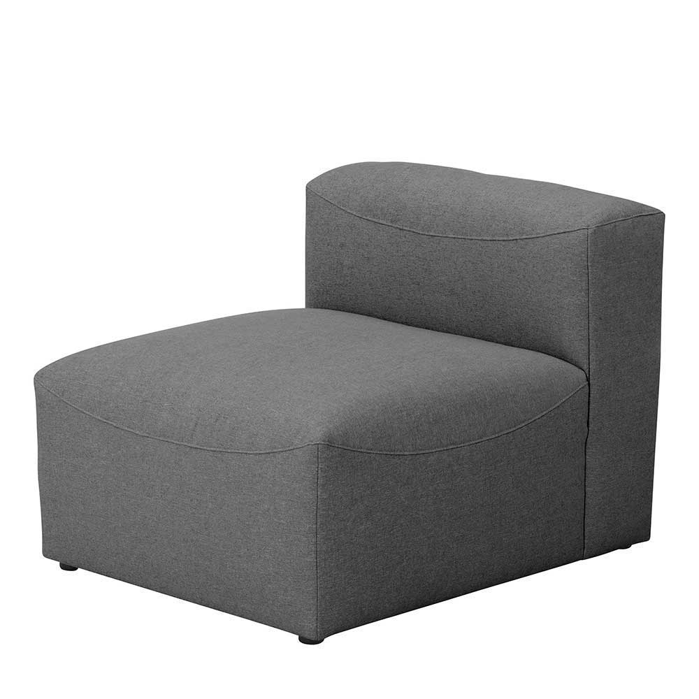 Modulsofa Felictia in Anthrazit Made in Germany (dreiteilig)