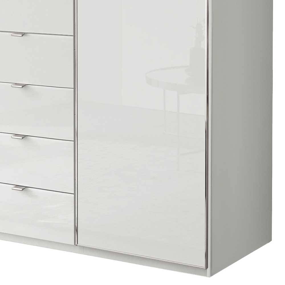 Design Kleiderschrank Bean Front glasbeschichtet - Made in Germany