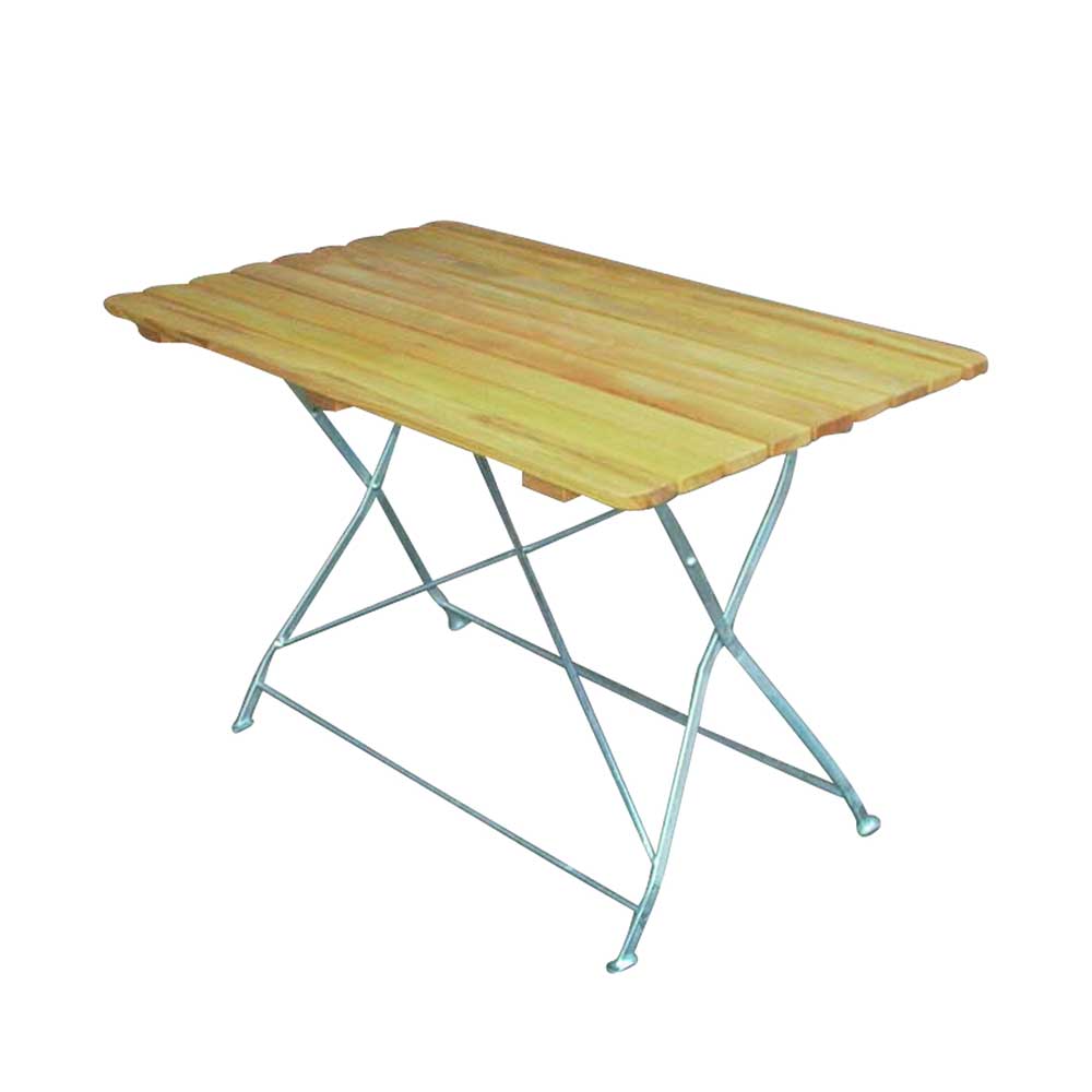 Garten Klapptisch Lech aus Robinie massiv 110 cm