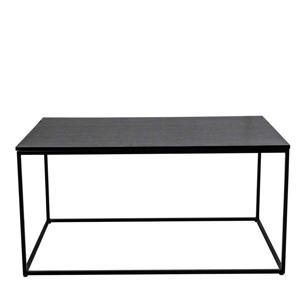 Sofatisch Crayoda in Schwarz 90 cm breit