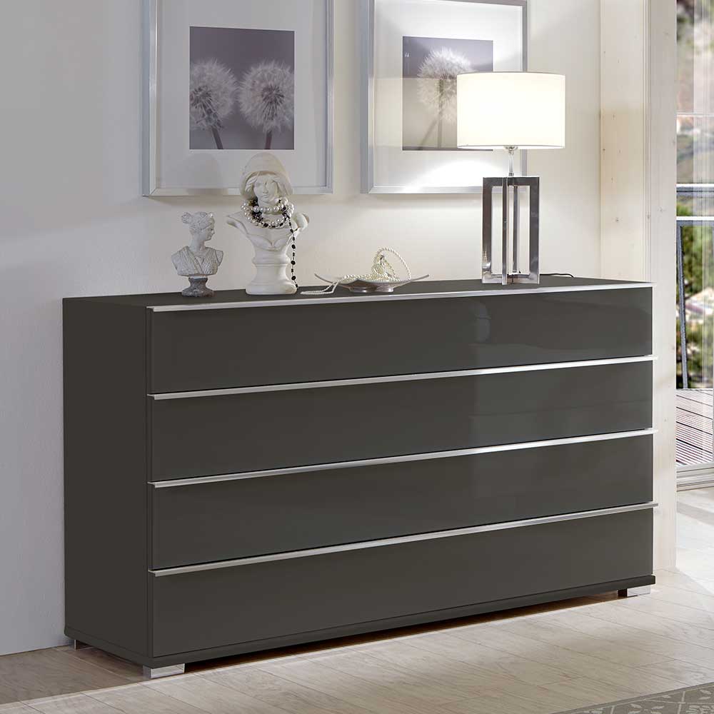 Sideboard Boplaroma mit vier Schubladen in modernem Design