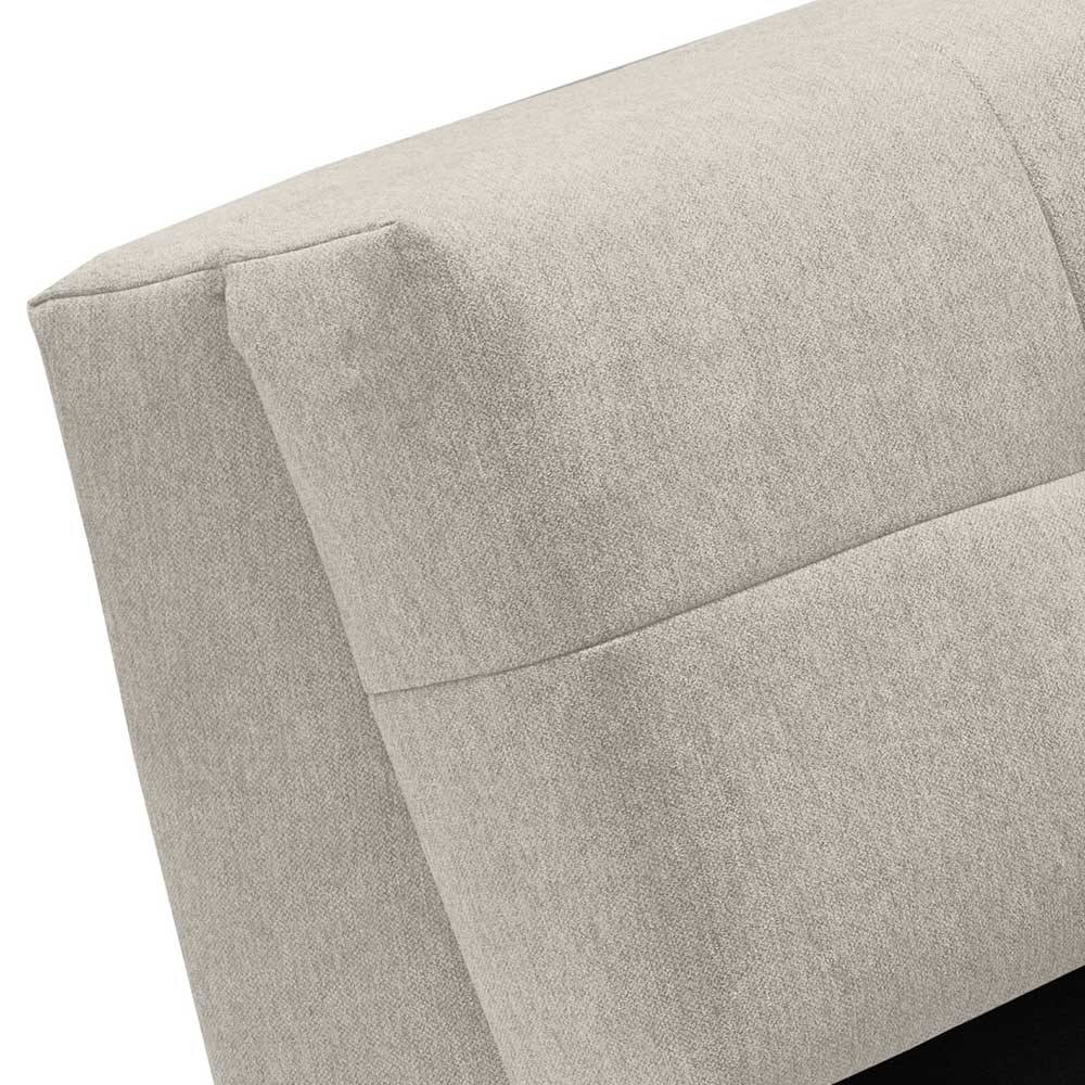 Schlafsofa Crafts mit Vierfußgestell aus Metall in modernem Design