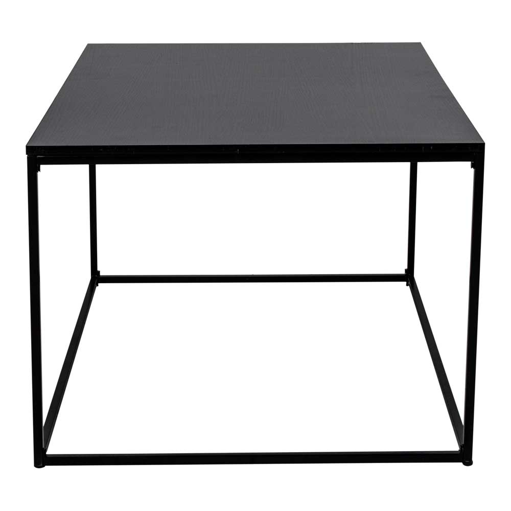 Sofatisch Crayoda in Schwarz 90 cm breit