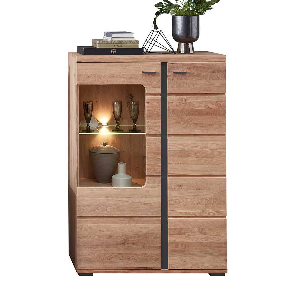 Esszimmer Highboard Cacervo mit LED Beleuchtung in modernem Design