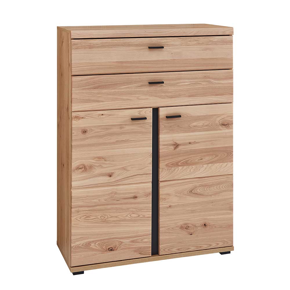 Aktenschrank Carsons mit zwei Schubladen 124 cm hoch