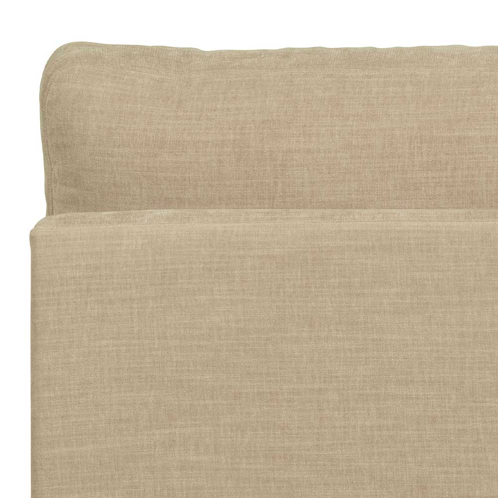 Einsitzer Couch Pilamonia in Beige Modulsofa Element