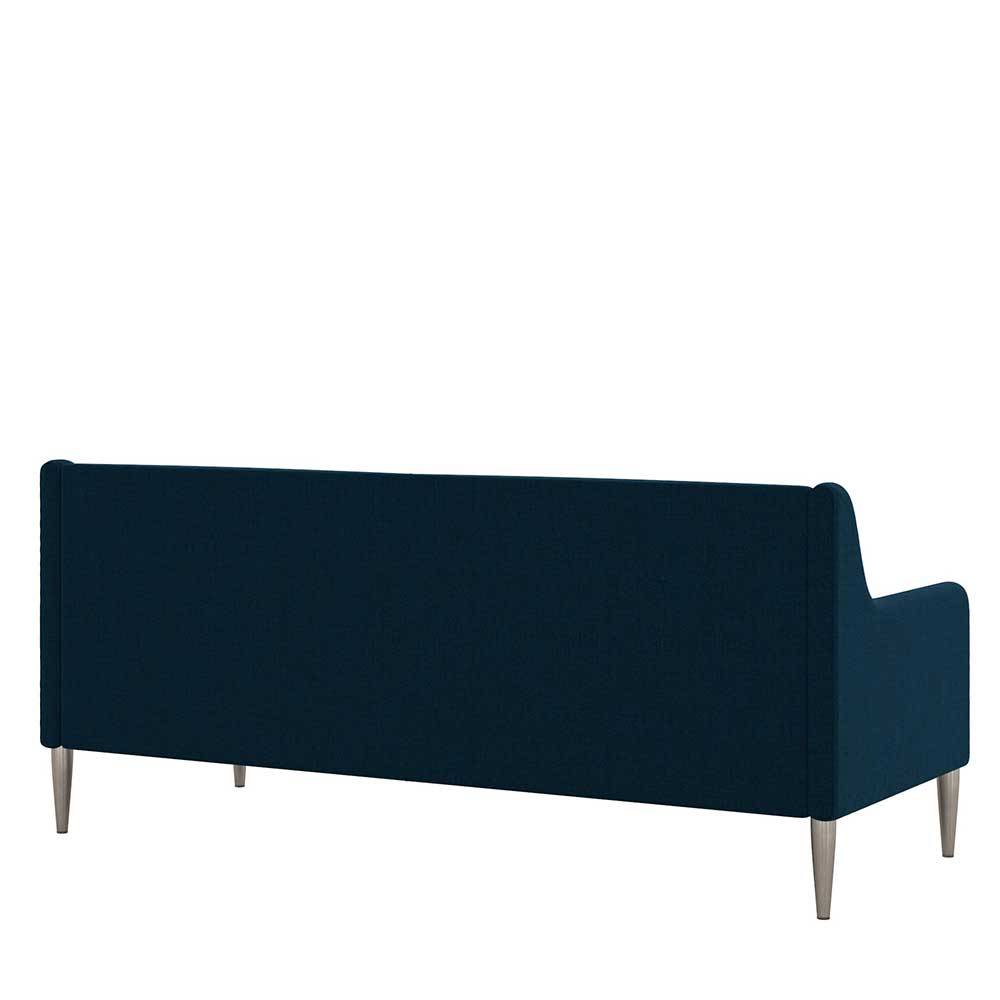 Dreisitzer Sofa Crane in modernem Design - Dunkelblau