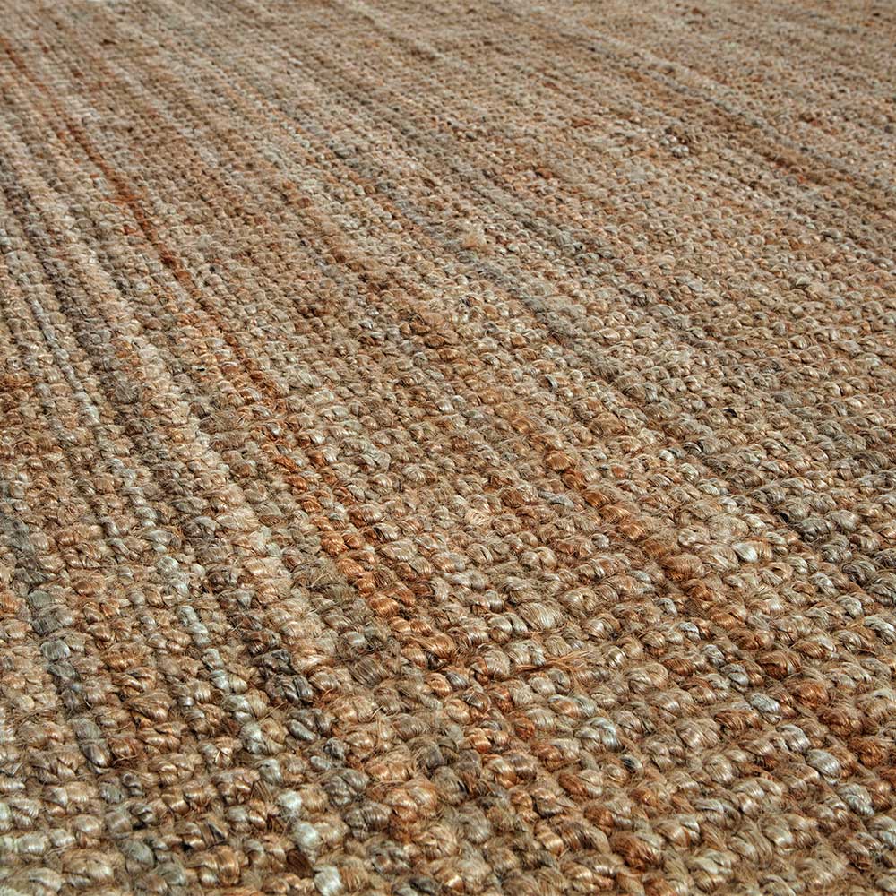 Jute Teppich Remania in Beige 400 cm lang