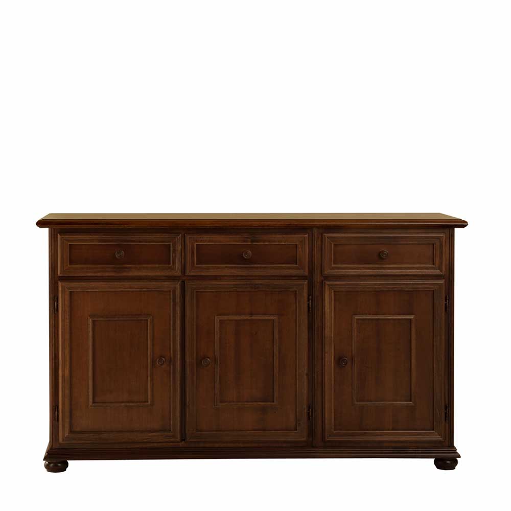 Esszimmersideboard Hylo in Walnussfarben im klassischen Stil