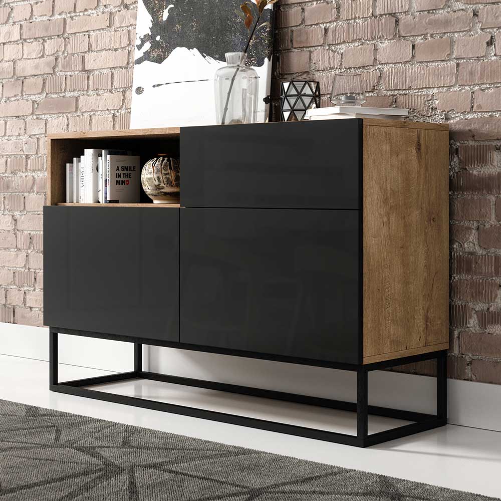 Sideboard Siracusa mit einer Schublade 120 cm breit