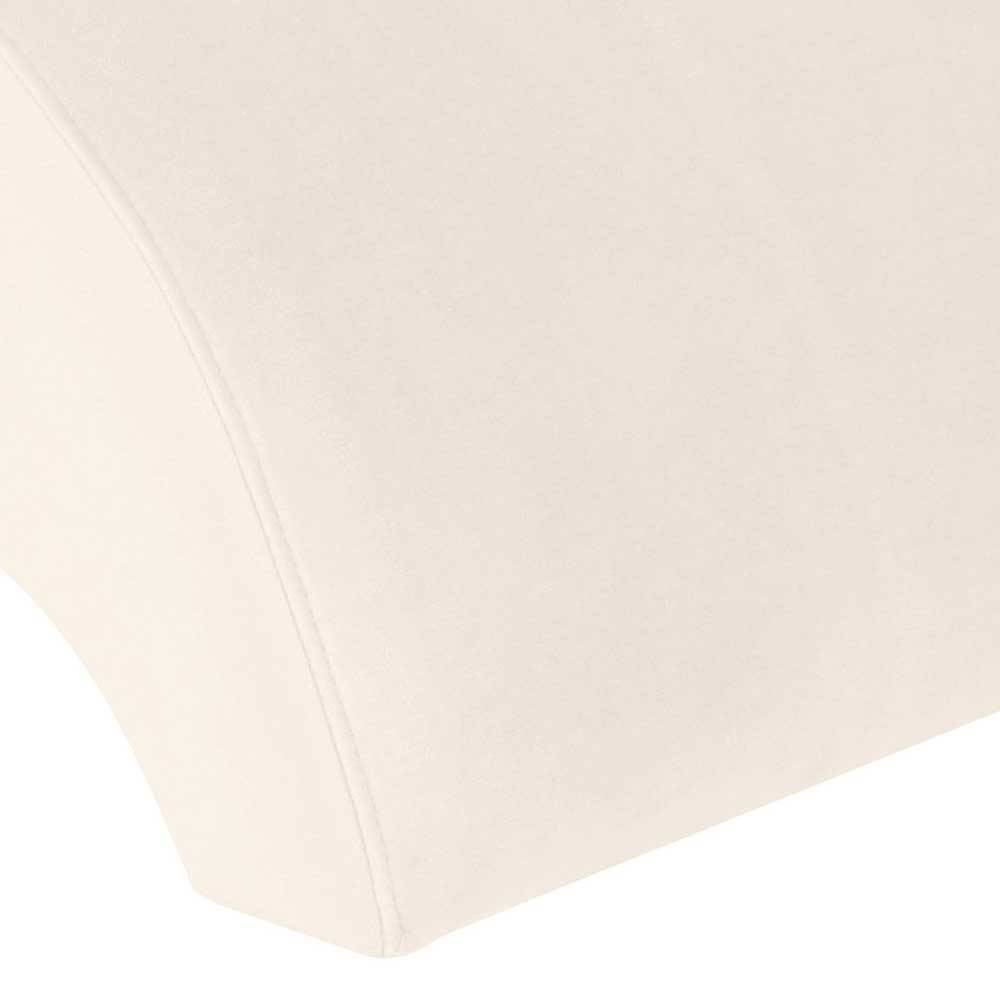 Lesesessel optional mit Hocker Enrossino in Cremefarben 101 cm tief