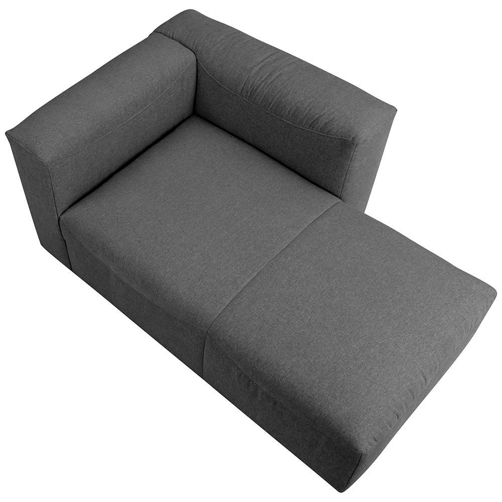 Modulsofa Felictia in Anthrazit Made in Germany (dreiteilig)