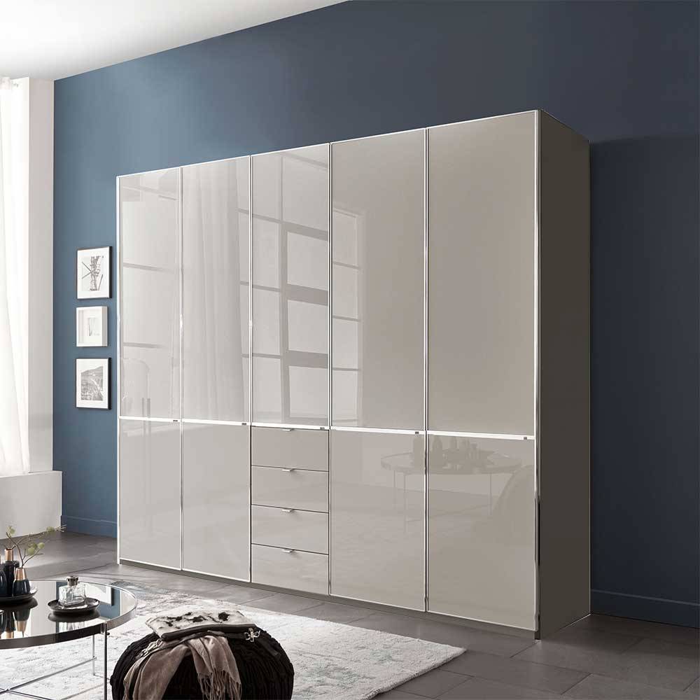 Drehtürenkleiderschrank modern Sanctos Made in Germany mit Soft Close