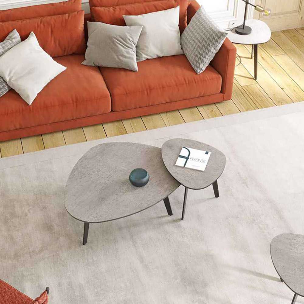 Couchtisch Boscala mit Keramik Oberfläche in modernem Design